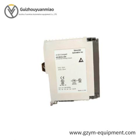 Schneider AS-BDAU-204 4 CHAN ANALOG OUTPUT: Precision Control Solutions for Industrial Automation