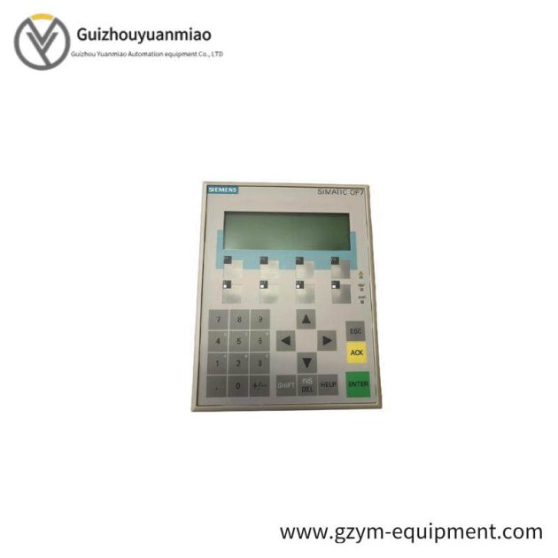SIEMENS 6AV3607-1JC20-0AX1 OPERATOR INTERFACE: Industrial Control Solution for Enhanced Efficiency