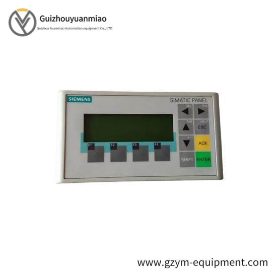SIMENS 6AV6641-0AA11-0AX0: High Performance SIMATIC HMI Operator Panel