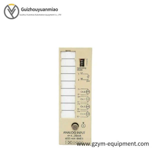 Siemens 6ES5464-8ME11 SIMATIC S5 Analog Input Module
