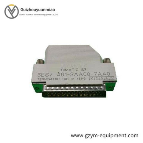 SIEMENS 6ES7461-3AA01-7AA0 Terminating Connector, High-Quality Connection for Industrial Automation