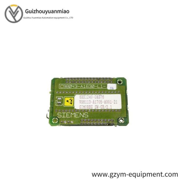 Siemens 6RX1240-0AS76 Industrial Control Module