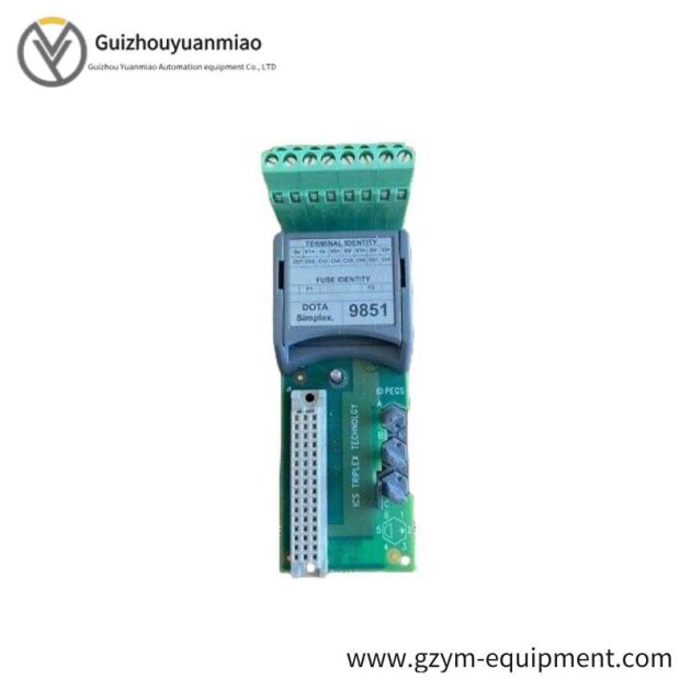ICS TRIPLEX T9851 Analog Output Module - Precise Control Solutions