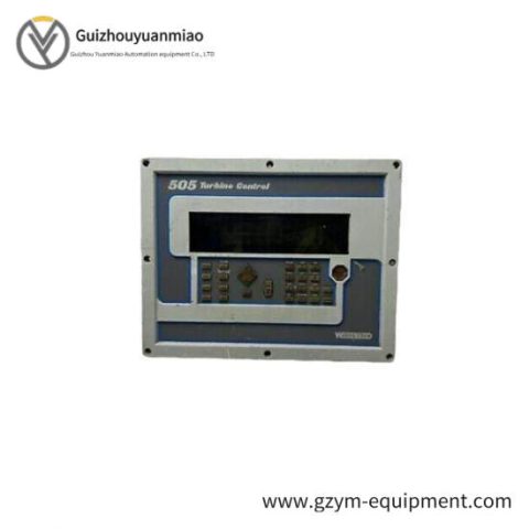 Woodward 9907-167 - Advanced Microprocessor-Based Control Unit with Program Upload/Download Capability