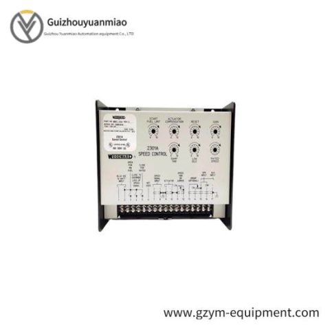 Woodward 2301A 9907-014 Speed Control Module, Industrial Automation