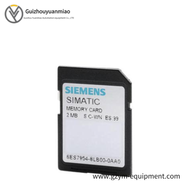 SIEMENS 6ES7954-8LB00-0AA0 - High Performance Memory Card for Industrial Control Systems