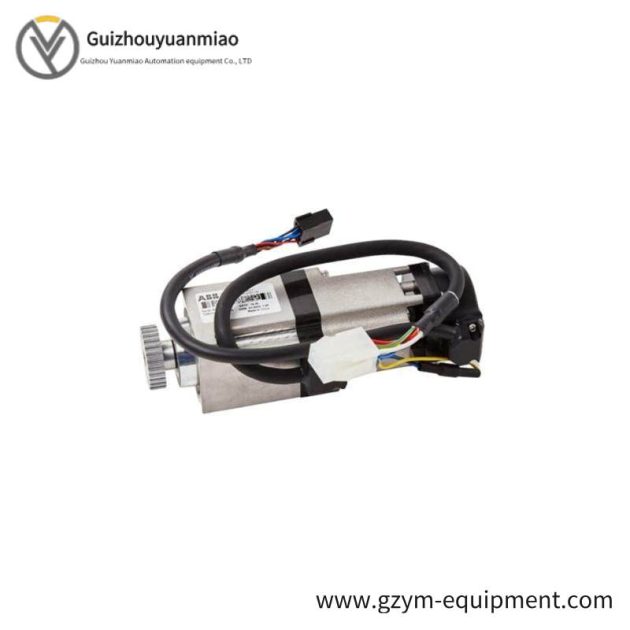 ABB IRB 1200-3HAC045827-001 Industrial Motor with Pulley