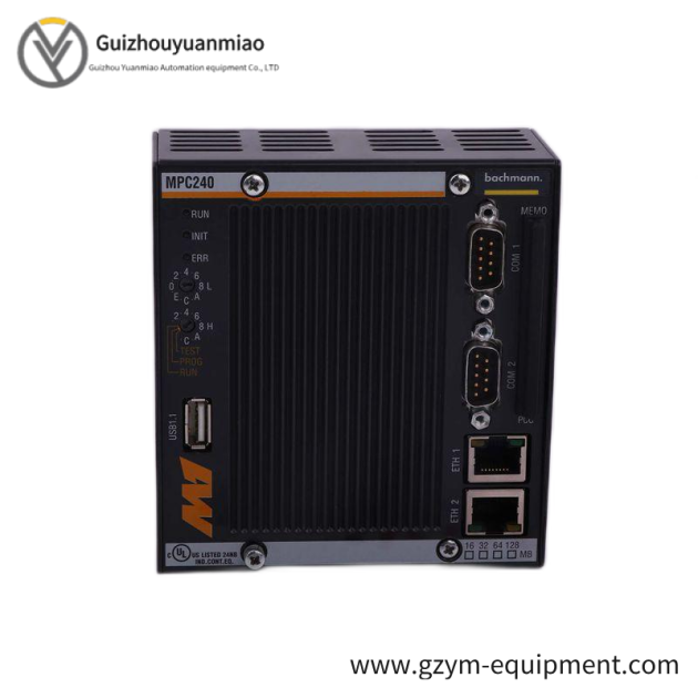 Bachmann MPC240 Processor Modules - High Performance PLC Solutions