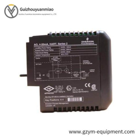 Emerson DeltaV VE4005S2B1 Analog Output Card - Precision Control for Industrial Automation