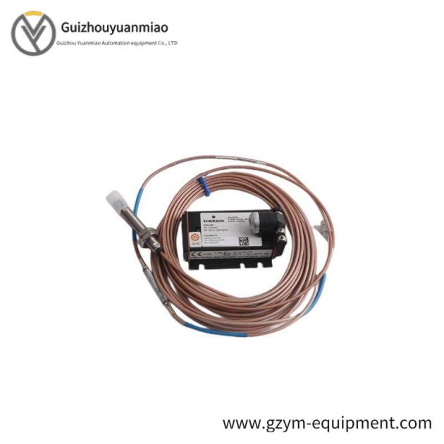 EMERSON PR6423/10R-131 CON041 Eddy Current Transducer, Precision Measurement for Industrial Control Systems