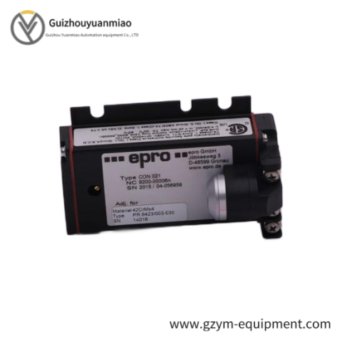 Emerson PR6424/013-140 CON021: Precision Control Module for Industrial Automation