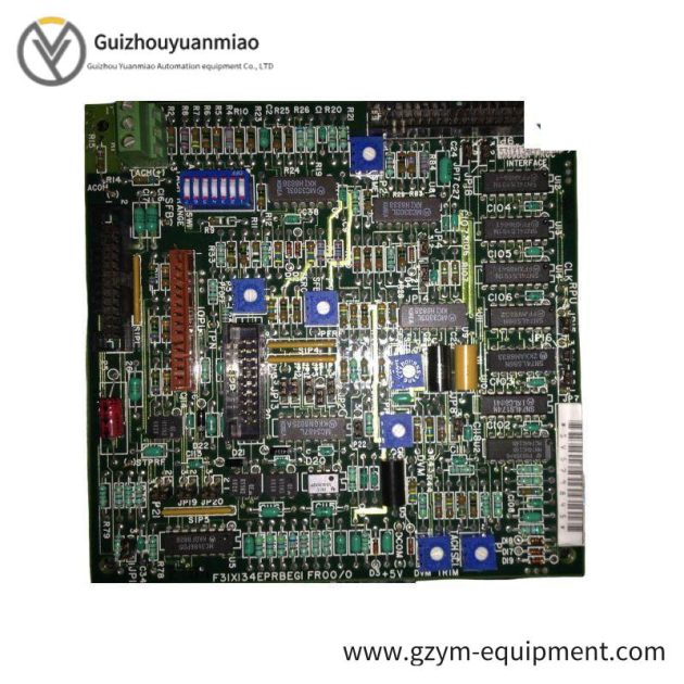 GE F31X134EPRBEG1 Processor Interface Card PCB: Industrial Control Module Excellence