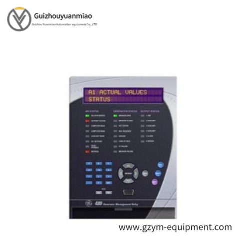 GE Fanuc SR489-P5-HI-A20 Motor Protection System, Industrial Control Solutions