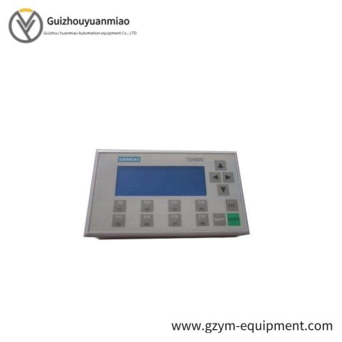 SIEMENS TD400C Text Display 6AV6640-0AA00-0AX0: Professional HMI Solution for Industry