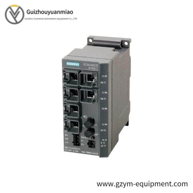 SIEMENS Scalance 6GK5106-1BB00-2AA3 Industrial Ethernet Switch, Compact & Reliable Network Solution