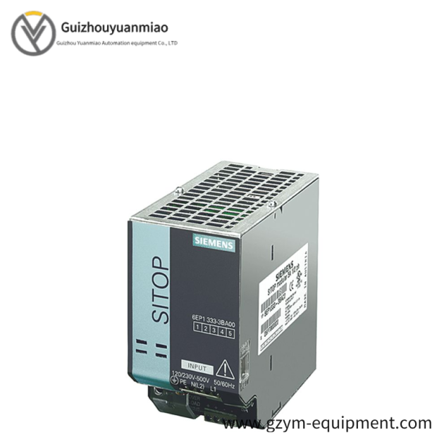 SIEMENS 6EP1 333-3BA00 Power Supply Input Module