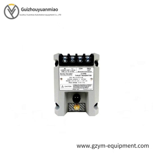BENTLY NEVADA 991-25-50-01-05: Advanced Thrust Transmitter for Precision Control