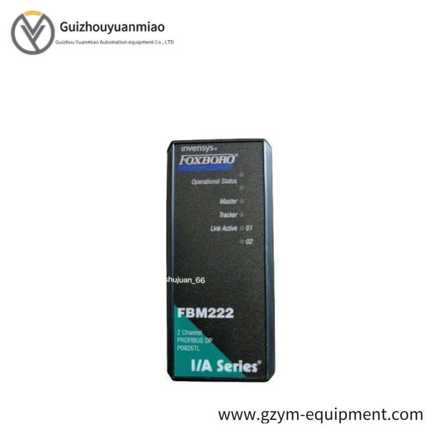 FOXBORO FBM222 P0926TL PROFIBUS DP MODULE - Advanced Industrial Control Solution