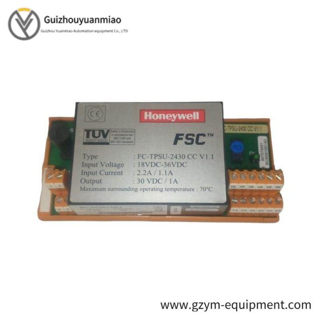 Honeywell FS-TPSU-2430 Power Converter, Designed for Industrial Control Systems