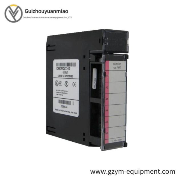 GE IC693MDL734D: Positive/Negative Logic Output Module for Industrial Control Systems