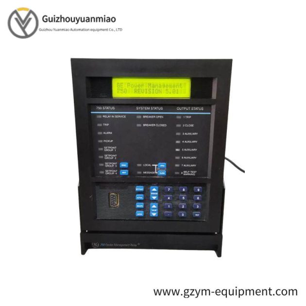 GE SR750-P5-G5-S5-HI-A20-R: High Performance Feeder Management Relay
