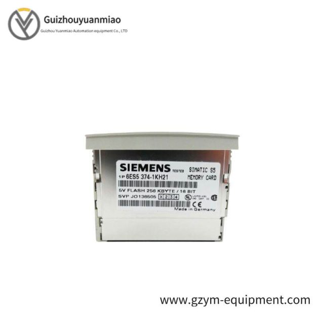Siemens 6ES5374-1KH21: Advanced Memory Card for Industrial Automation