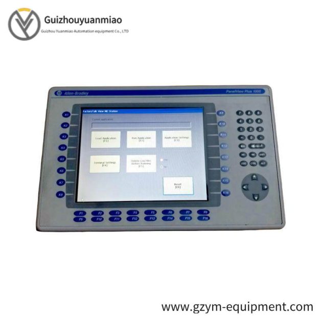 Allen Bradley 2711P-RDB10C/B Industrial HMI Display Module