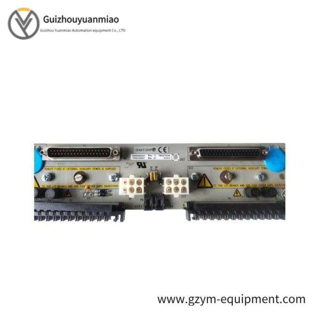 Emerson Ovation 3A99266G01 Local Input Output Transition Panel