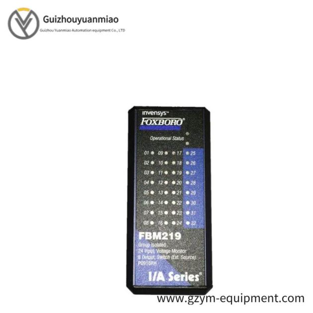 Foxboro I/A Series FBM219 Input Voltage Monitor Module