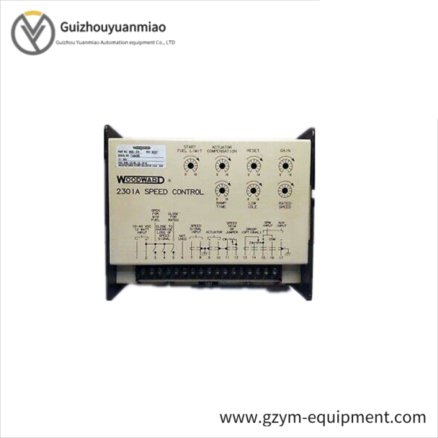 Woodward CONTROL-2301LV Speed Control: Advanced Engine & Turbine Control Solution