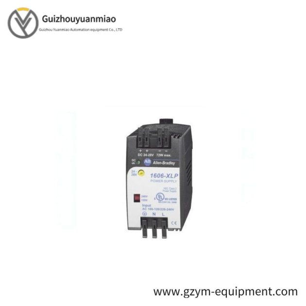 ABB AB 1606-XLP72E Power Supply Module, Industrial Control System Component