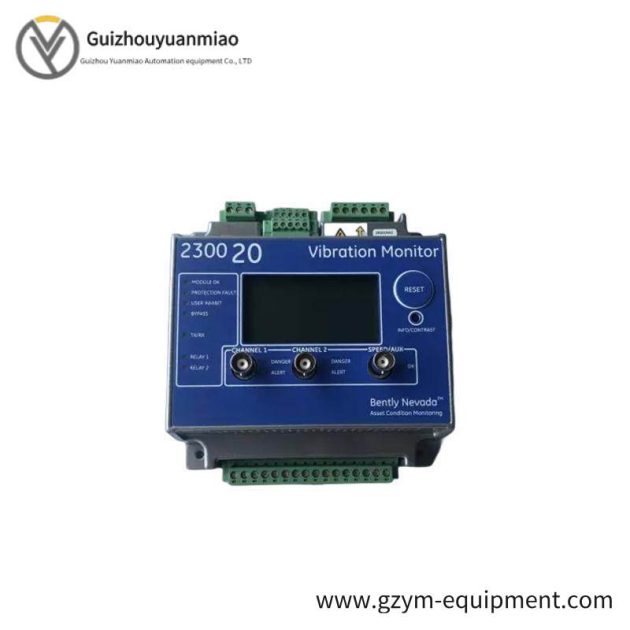 Bently Nevada 2300/20-00 Vibration Monitor: High-Frequency, Reliable Condition Monitoring Solution