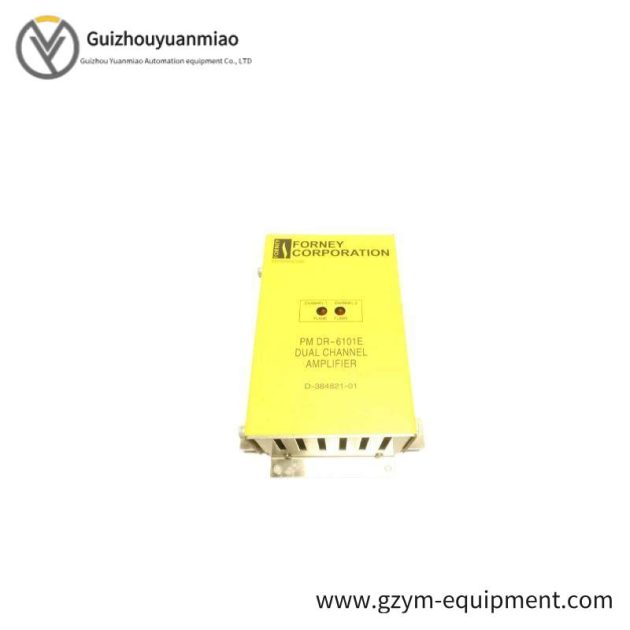 FORNEY RM DR6101E: Dual Range Flame Amplifier, Designed for Industrial Control Applications