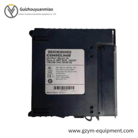 GE FANUC IC694MDL940 - PACSystems RX3i PLC Output Module, Modular Control for Industrial Automation