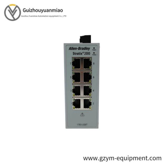 Allen-Bradley 1783-US8T Unmanaged EtherNet Switch, 8 Port