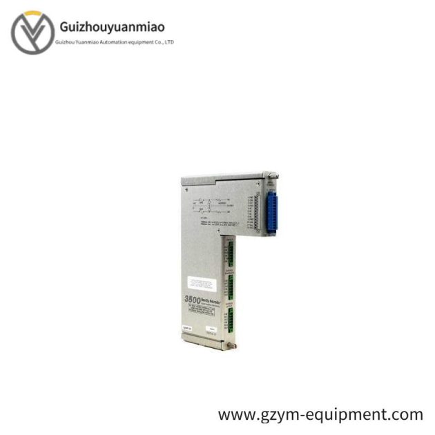 Bently Nevada 3500/61 136711-02: High-Performance I/O Module with Internal Barriers and Terminations