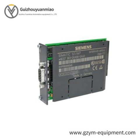 Siemens 6ES7963-2AA00-0AA0 - High-Performance Modular Control System