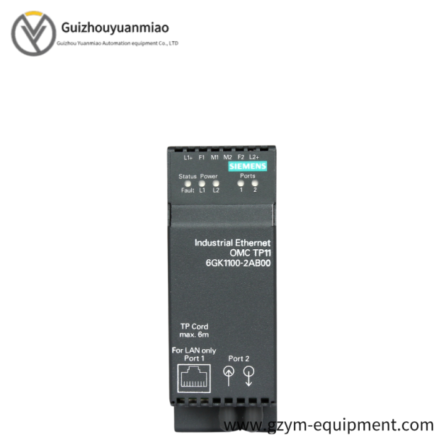 SIEMENS 6GK1 100-2AB00 Optical Media Converter, TP11 Control Module