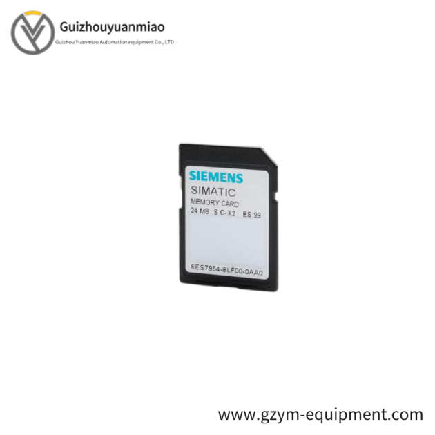 SIEMENS 6ES7954-8LL03-0AA0 Memory Card for S7-1x00 CPU, Designed for Industrial Control Systems