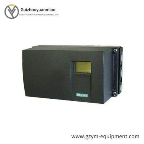 SIEMENS 6DR5010-0NG01-0AA0 Smart Electropneumatic Positioner for Precise Industrial Control Applications
