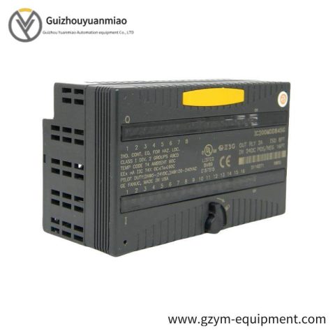 GE Fanuc IC200MDD845: Mixed Input/Output Module for Advanced Control Solutions