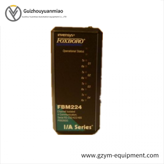 foxboro_p0914xs_fbm237_channel_isolated_output_interface_module.png Foxboro RH927AH FBM214B Industrial Control Module